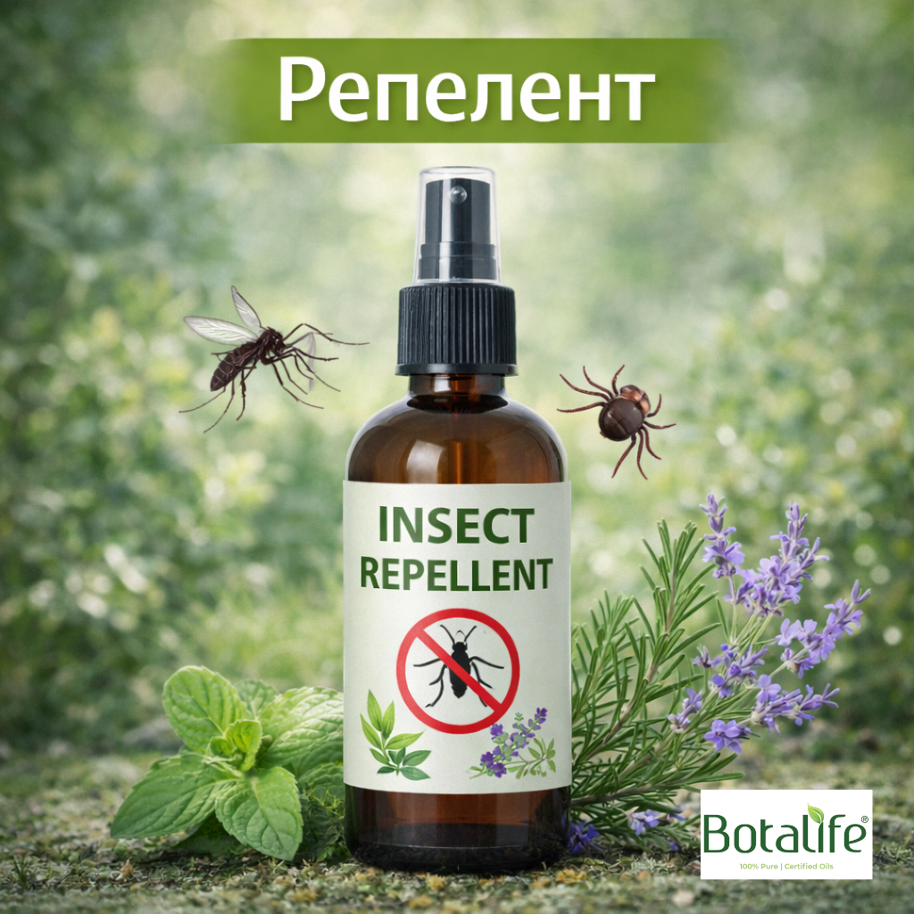 Етерични масла, които отблъскват насекомите - спрей с лавандула, мента и риган срещу комари и кърлежи