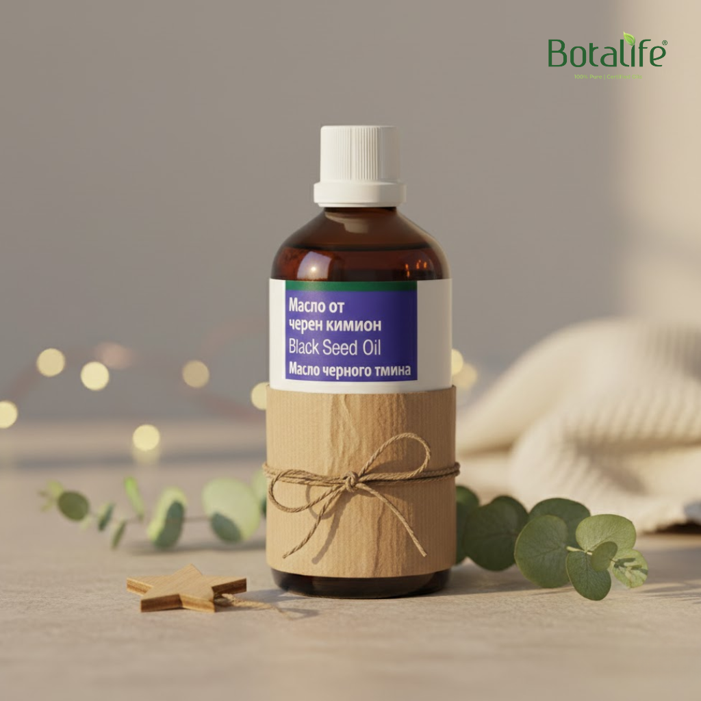 Nigella Sativa – масло от черен кимион в бурканче Botalife, натурално масло от черен кимьон за коса и кожа, цена и мнения