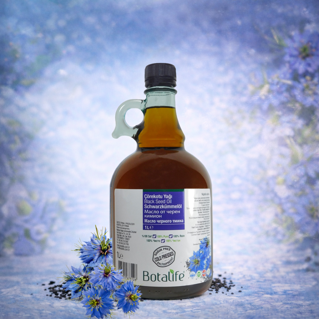 Масло от черен кимион Botalife – студено пресовано масло от Nigella sativa