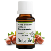 Масло от жожоба, 20 мл - натурално масло от жожоба Botalife, подходящо за лице, коса и ароматерапия, био козметика