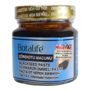 Паста от черен кимион за деца, 195 г - Botalife черно­кмeнов пастет с канела, куркума и екстракти, масло от черен кимьон, цена, етерични масла