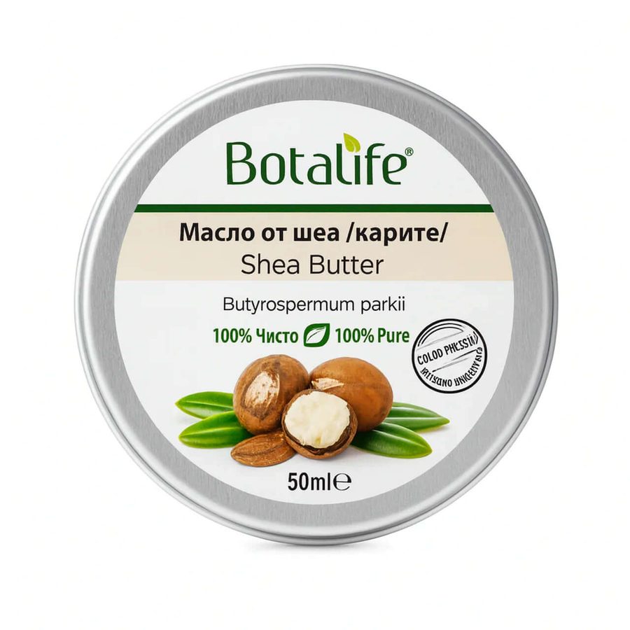 Cold-pressed shea butter, 50 ml