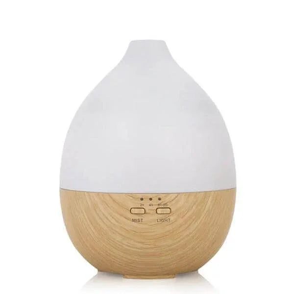 Alba aroma diffuser, light wood with lights, 300 ml, with timer